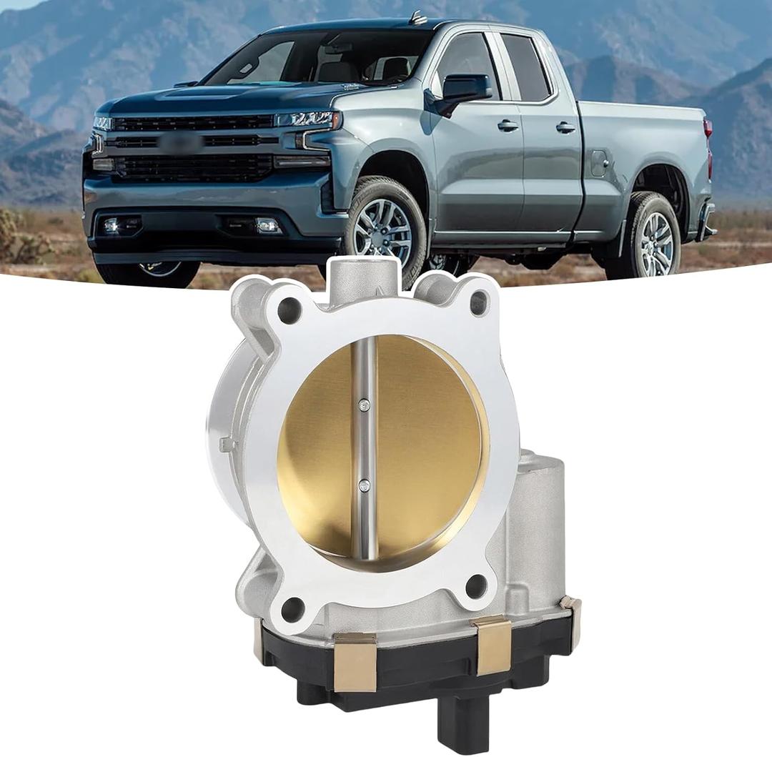 12617792 Electronic Throttle Body Fits for Chevy Silverado 1500/ Suburban/Tahoe GMC Sierra 1500/ Yukon 2014 2015 2016 2017 2018 2019 2020 5.3L OE 12678224 S20223 TB1297 ETB0066