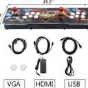 30000 Games in 1 Arcade Game Console ,Pandora Treasure 3D Double Stick,30000 Classic Arcade Games,Search Game, Support 3D,Favorite List, 4 Players Online,1280X720 Full HD Video