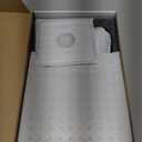 MTTCLE Shower Faucet Set with Tub Spout, 8 Inch Square Wall Mounted Rainfall Shower Head with Rough-in Valve Body, Bathroom Shower Trim Kit Single Function RV Shower System(Chrome)