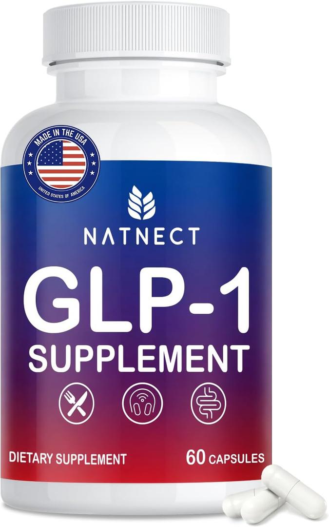 GLP-1 Supplement for Weight Loss, Appetite Control and Metabolism (60 Caps), BBD: 05-18-2027