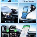 Military-GradeVANMASS for MagSafe Car MountUpgraded Strongest Magnetic&SuctionPhone Holder Cell Stand for Dashboard Windshield Vent, Tesla Truck Cradle for iPhone 17 Pro Max 16 15 14 13 12 Android