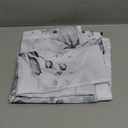 Gibelle Grey Eucalyptus Shower Curtain, Watercolor Plant Leaves with Floral Bathroom Shower Curtain Set, Gray White, 72x72