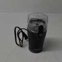 Hamilton Beach Fresh Grind Electric Coffee Grinder for Beans, Spices and More, Stainless Steel Blades, Removable Chamber, Makes up to 12 Cups, Black