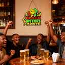 2 x Black History Month Door Decorations Hollow Design Wooden Black History Month Wreath Sign Hanging African American Decorationsfor Home Holiday Classroom Office School Praty