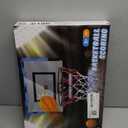 Basketball Hoop Indoor for Kids Adults with Scorer with 2 Scoring Methods, Door Room Basketball Mini Hoop with 3 Batteries and Balls, Basketball Accessories for Teen Boy Gifts, Blue