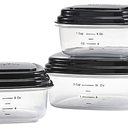 Fit & Fresh Montauk Lunch Tote, 9-3/4"H x 9-3/4"W x 6-13/16"D, Black/White