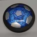 Hover Soccer Ball Boy Toy, Air Powered Floating Hover Soccers with LED Light, Kids Training Soccer Ball Indoor Outdoor Game, Birthday Gifts for Age 3 4 5 6 7 8-10 Years Old Boys Girls (Blue)