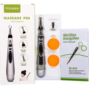 Electronic Acupuncture Pen, 3-in-1 Meridian Energy Pen for Pain Relief, Pain Relief Therapy, Electric Meridians Acupuncture Machine