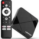 Android 14.0 TV Box 2025, LEFFOT RK3518 4K Ultra HD Streaming Device for TV, 2GB RAM 16GB ROM, Smart TV Box with Voice Remote, 2.4G & 5G WiFi 6, BT 5.4, USB 3.0, HDR10, Rockchip RK3518 Quad-Core A53