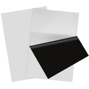 2Pcs 304 Stainless Steel Sheets Metal 8" x 12" x 1/32" (0.80MM) Inch 304 Stainless Steel Plates 20 Gauge Stainless Steel Shim Stock Plates Metal Sheets for Crafting, Stovetop (8"x12"x1/32")