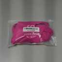 SUUKSESS Women 2 Piece Open Back Strappy Sports Bra Pack Twist V Neck Workout Crops (Small, #2 Hot Pink & Black)