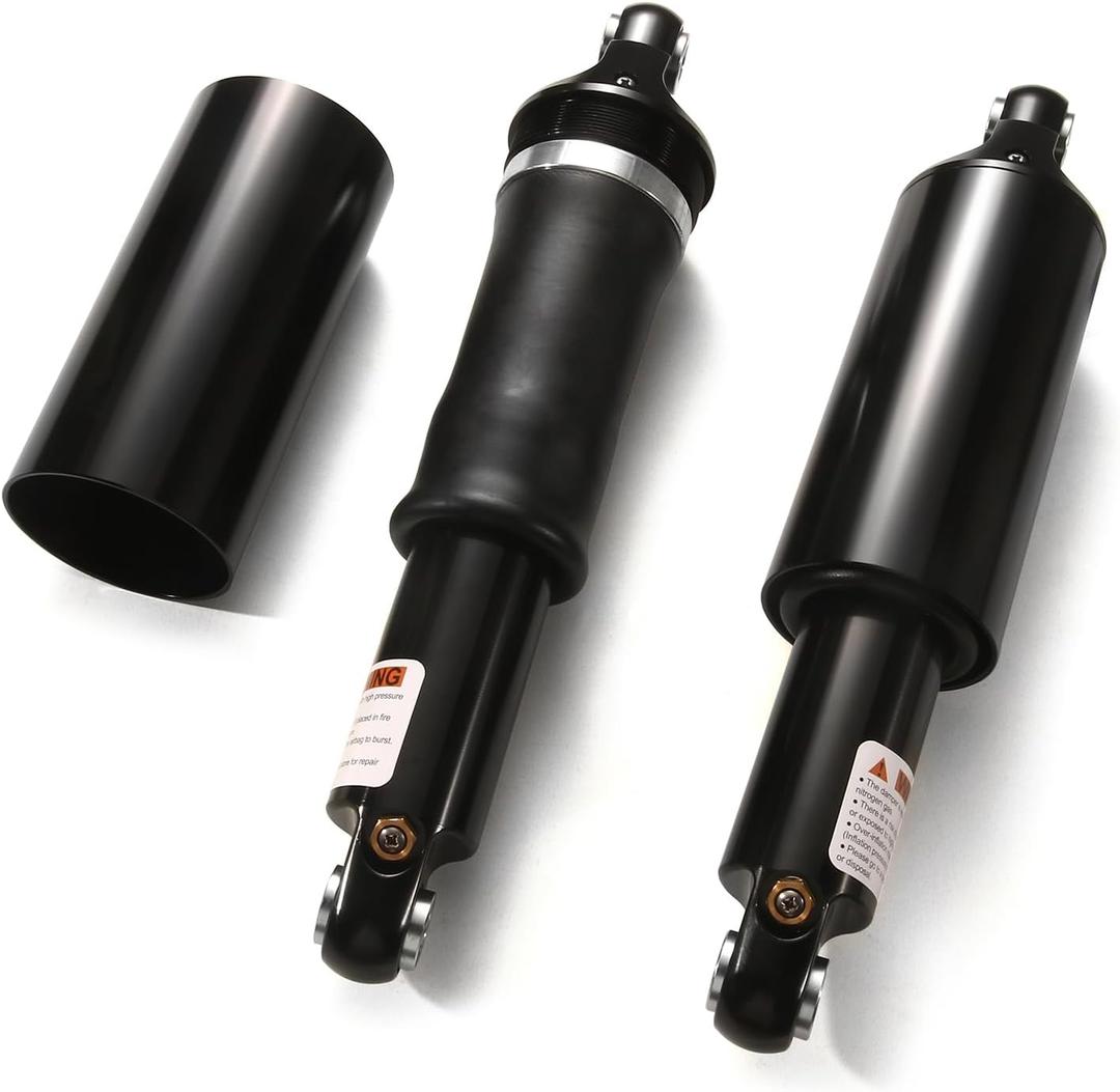 Adjustable Air Suspension Kit Air Ride Mono Shock Suspension Absorber For harley softail Touring V-rod (C style - For V-Rod 2007-2017)