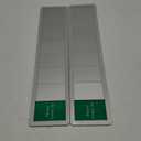 Chunful 2 Pcs Office Door Signs 8 Options Do Not Disturb/Please Come In/I'm Gone for the Day/In a Meeting/Working from Home/, Etc, Privacy Door Slider Sign for Meeting & Conference Room (Sliver)