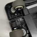 Folding Hand Truck,VDHU 650LB Heavy Duty Dolly Cart,Portable Utility Dolly 6 Wheels Luggage Cart with 2 Elastic Ropes,Extendable Platform Truck for Luggage, Travel, Moving Office Use, Black (Sixrounds-New)