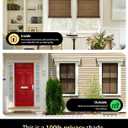 UNISHADES Cordless Bamboo Roman Shades for Windows, Blinds Size (39" W 64" H) Colour 【room Darkening】highfield Teak, 39" W × 64" H