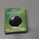 Plantar Fasciitis Gel Heel Protectors - Welnove Heel Cups for Women Men Heels Spur Pain Relief - Heel Inserts Pads for Achilles Tendonitis Dry Cracked Heel Support Cushion(W 9.5-13 / M 8.5-14) (Black)