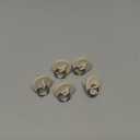 Universal Replacement for IndoorOutdoor Roller Shade, Roller Blind Accessories(Pull Ring end caps, 2 Pack, Beige)