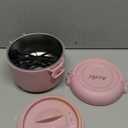 Aotto Electric Lunch Box, 32 oz Portable Food Warmer Heater, Lunch Warmer Portable for Work/Office/Car/Travel 12V/24V/110V 3-in-1, Warming Soup & Meal, Spill-Free, Men & Women's Gifts, Pink