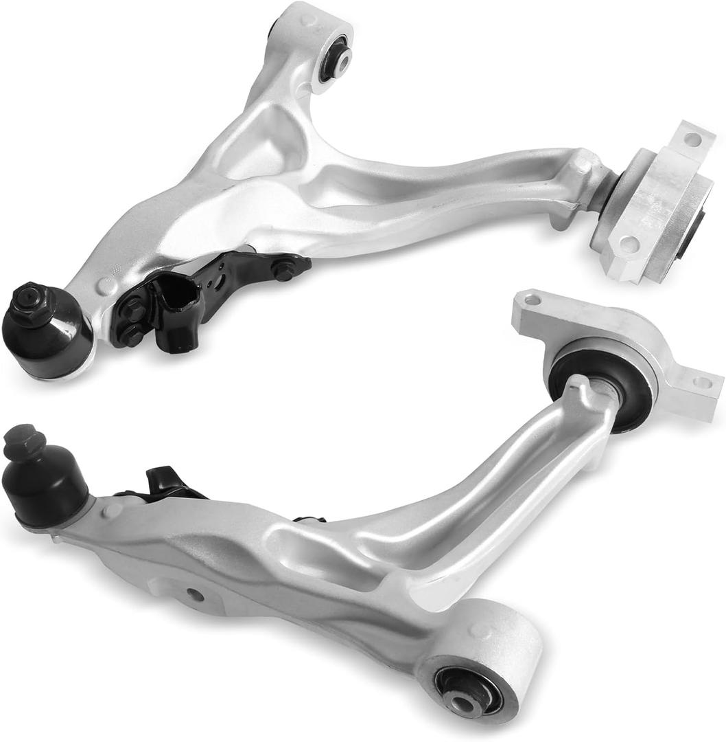 2Pcs Front Lower Control Arm Suspension Kit, for Infiniti EX35/ EX37/ Q50/ Q60/ QX50, Control Arms with Ball Joints for Nissan 370Z 2009-2020, RWD Only Replace 54501-1BD2B 54500-1BD2B