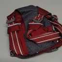 Tuff Pupper All-Day Wear Dog Harness | for Walking, Trail Running, Hiking | Front & Back Leash Clips | Reflective Trim | Easy On/Off Buckles | Lightweight Breathable | No Pull Design (L/XL, Red)