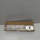 Shower Curtain Rod, 1" Diameter Heavy Duty Tension Shower Rod, Non Slip Adjustable 28-74 inch No Drill Shower Curtain Rods Spring Tension For Bathroom, Shower Stall, No Rust, Brushed Nickel