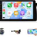 Car Stereo for BMW 3 Series 325i 330i 318i 328i E46 1998-2006 M3 Radio with Wireless CarPlay/Android Auto,9" IPS Touchscreen Radio with 5G WiFi GPS BT FM RDS DSP EQ Backup Camera,2+32GB