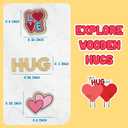 Jar of Hugs, Give a Hug in Bottle, Teacher Appreciation Gifts, Hug Gifts for Women, Pre-Written Message in a Bottle, Christmas Stocking Stuffers for Women Friends