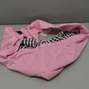 CUBY Dog and Cat Sling Carrier - Hands Free Reversible Pet Papoose Bag - Soft Pouch and Tote Design - Suitable for Puppy, Small Dogs Cats Outdoor (Pink, Unadjustable Strap)