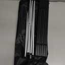 Grope Portable Camping Table with Aluminum Table Top, Folding Beach Table Easy to Carry, Prefect for Outdoor, Picnic, BBQ, Cooking, Festival, Beach, Home Use (Black-S)