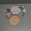 Wooden Birthday Party Cake Play Food Sets for Toddler 2 3 4 5 Year Old Girls Boys Kids Kitchen Accessories Pretend Play Toy Gift Educational Toys