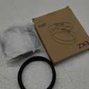 EKZ High-Elastic Silicone Patella Strap: Ergonomic Knee Band for Patellar Tendon Support, Pain Relief, Anti-Slip Design for Tendonitis, Running, Basketball, Jumping Sports, Unisex, 2-Pack (Black M)