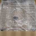 SOFINNI Sink Protectors for Kitchen Sink Bottom with White Coating Grate Insert Grid Sink Bowl Drying Rack Steel Small (10.5" x 12.5")