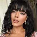 Lihui Black Wigs With Bangs Short Wavy Wig for Women 14 Inch Black Curly Shoulder Length Bob Wigs Synthetic fiber Hair for Daily Party Use