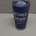Funny Retirement Gifts for Men, Retired Gifts for Men Teachers Coworkers Boss Doctors, Not My Problem Anymore Cup Tumbler Mug 20oz Stainless Steel 20oz 1PC