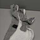 Dog Winter Coat - Windproof Fleece Warm Thick Dog Jacket Clothes for Cold Weather - Pet Vest Coat Outfits for Dogs - Indoor & Outdoor Use  X-Large, Grey 