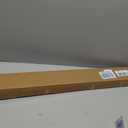 LazBlinds No Drill 1" Vinyl Mini Blinds, 30" W x 48" H, Desert Sand