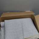 Area Rugs for Living Rooms - 6x9, Boho Non-Slip Low Pile Carpet Machine Washable Rugs for Bedroom, Farmhouse, Office, Dining Room (Beige)