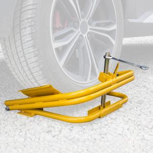 HKTE Light Trailer Tire Leveler 3,000 lbs Capacity Fits 1315 Wheels Manual Drive-On Leveling Stable Support for Single Axle RV, Camper & Trailer