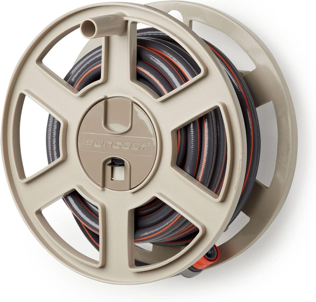 Liberty Basics 510 Wall Mount Hose Reel, Bronze