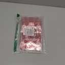 Blosssound 50 Pcs Valentines Day Gift Bags Resealable Love Plastic Bags Valentines Party Favor holder with Handle for Wedding Party Candy Gift Wrapping Supplies Decor (Love)