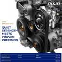 AISIN AFTERMARKET PSPGM-00165 Power Steering Pump - Compatible with Chevrolet Impala 2006-2011, Monte Carlo 2006-2007 - V6 3.5L 3.9L