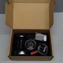 7 Pcs 53mm Espresso Accessories Kit, Spring Loaded Calibrated Tamper, WDT Tool, Coffee Measuring & Espresso Cup and Tamper Mat, Puck Screenr & Dosing Funnel, Fit 54mm Espresso Machine Accessories