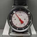 Taylor Mechanical Kitchen Food Scale with Bowl, Weighs Up to 11lbs, Measures in Grams and Ounces, Analog Cooking Scale for Baking, Black and Silver