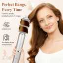 Upgraded Round Volumizing Brush for Shark Flex Style Attachment, Round Brush Compatible with Shark Flexstyle, Optimized Bristles for Smooth Styling Adds Volume Curls for All Hair Types