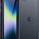 CANSHN Matte Case for iPhone SE 3/2 (2022/2020), iPhone 8/7, 4.7-Inch [Military Drop Certified] Translucent Back Phone Cover, Anti-Fingerprint - Frosted Black