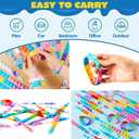 JOYIN Pop Fidget Toys pops Bulk 25 Pack Party Favors for Kids 4-8,8-12 Year, Fidget Bracelets Sensory Toys for Birthday Carnival Halloween Christmas Prizes Gifts Goodie Bags Stuffers for Kids