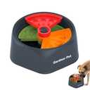 Gardner Pet Adjustable Slow Feeder Bowl for Medium/Large Dogs – 9.85'' L Size with Suction Base, Detachable Puzzle Insert & Freeze-Friendly Design (BPA-Free)