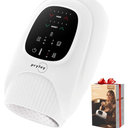 Hand Massager with Heat and Compression, Hand Massage with 2 Vibration 6 Modes 6 Intensities, Electric Hand Massager for Arthritis and Carpal Tunnel Relief, Valentines Day Gifts for Women Men, White