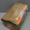 Amazon Basics Glass Food Storage Containers, Leak Proof, Oven Safe, Easy to Clean, Stain Resistant, Set of 7, 14 Pieces Including Lids, BPA-Free, Clear with Blue Silicone Ring