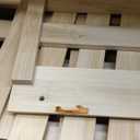 G.a HOMEFAVOR Bamboo Fruit Basket Stand, Potato and Onion Storage Cart, 3-Tier Fruit Basket with Wheels, Vegetable Storage for Kitchen Floor (Self-assembly)